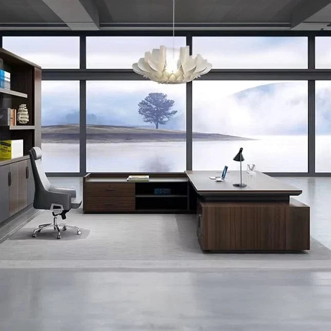 Atlas · Grand L-Shaped Executive Desk