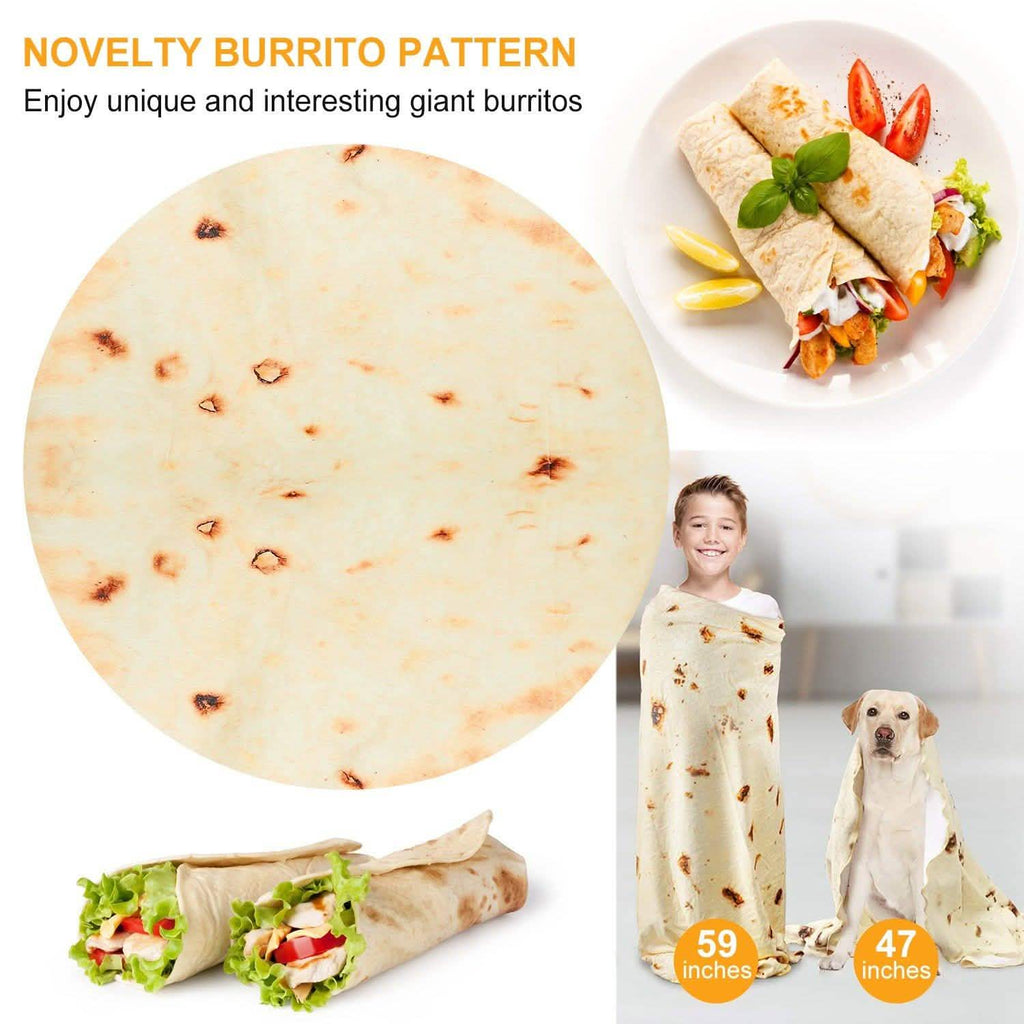 Couverture polaire Tortilla Burrito