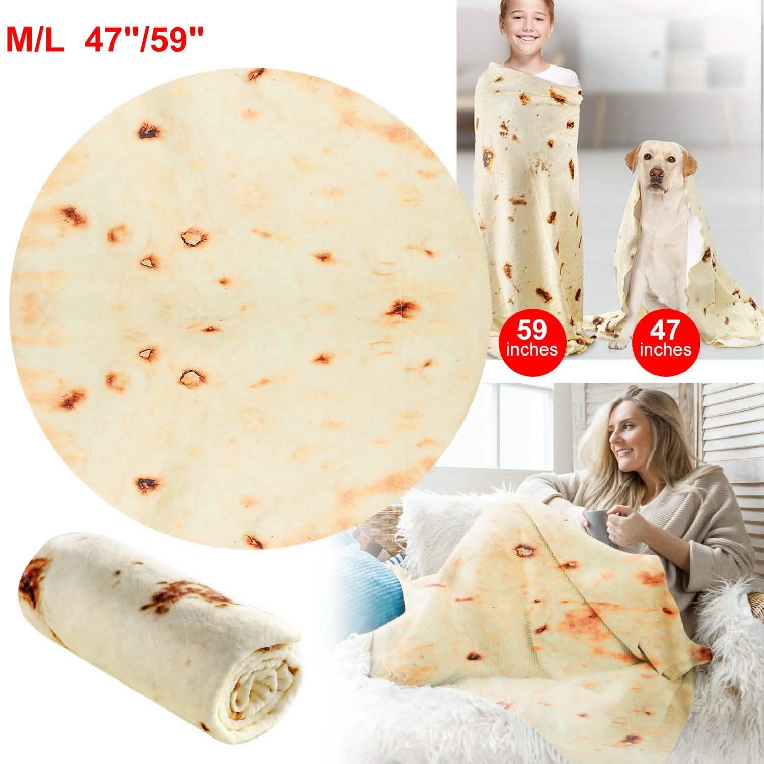 Couverture polaire Tortilla Burrito