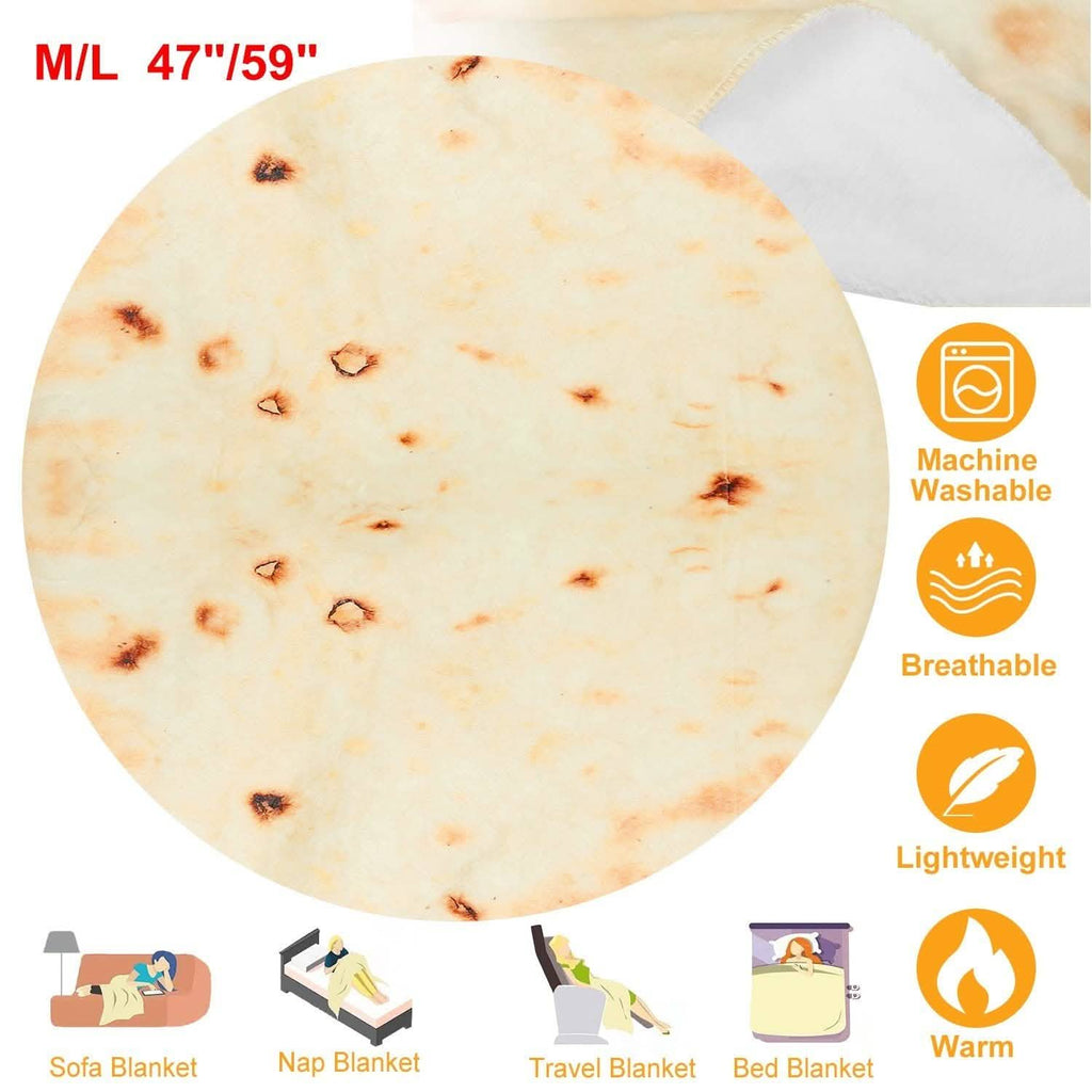 Couverture polaire Tortilla Burrito