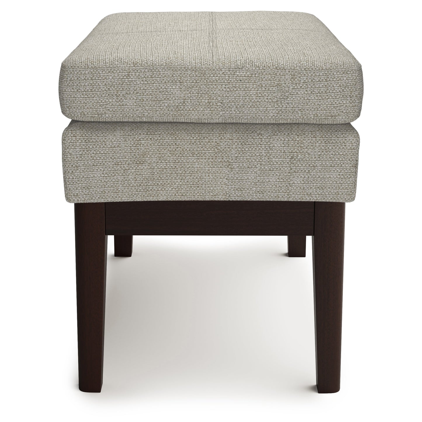 Carlson Small Ottoman Bench in Greige