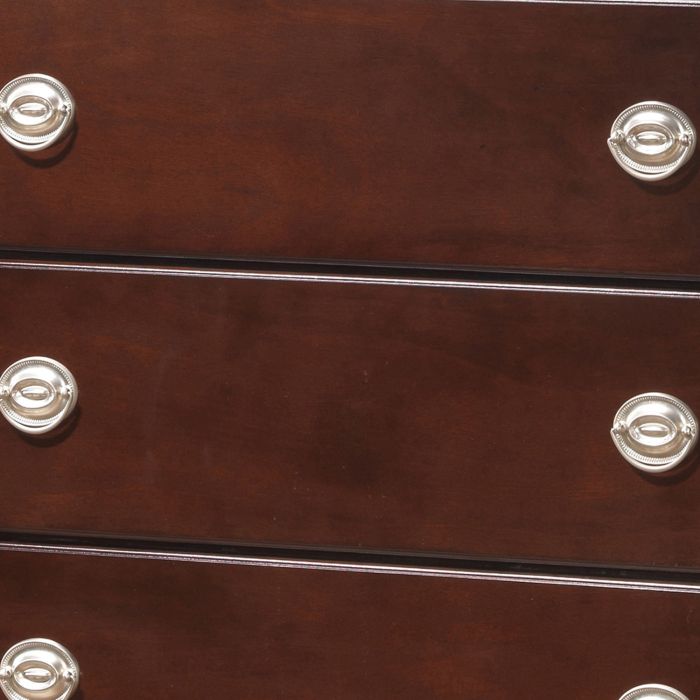Elegant Cappuccino Media Storage Chest