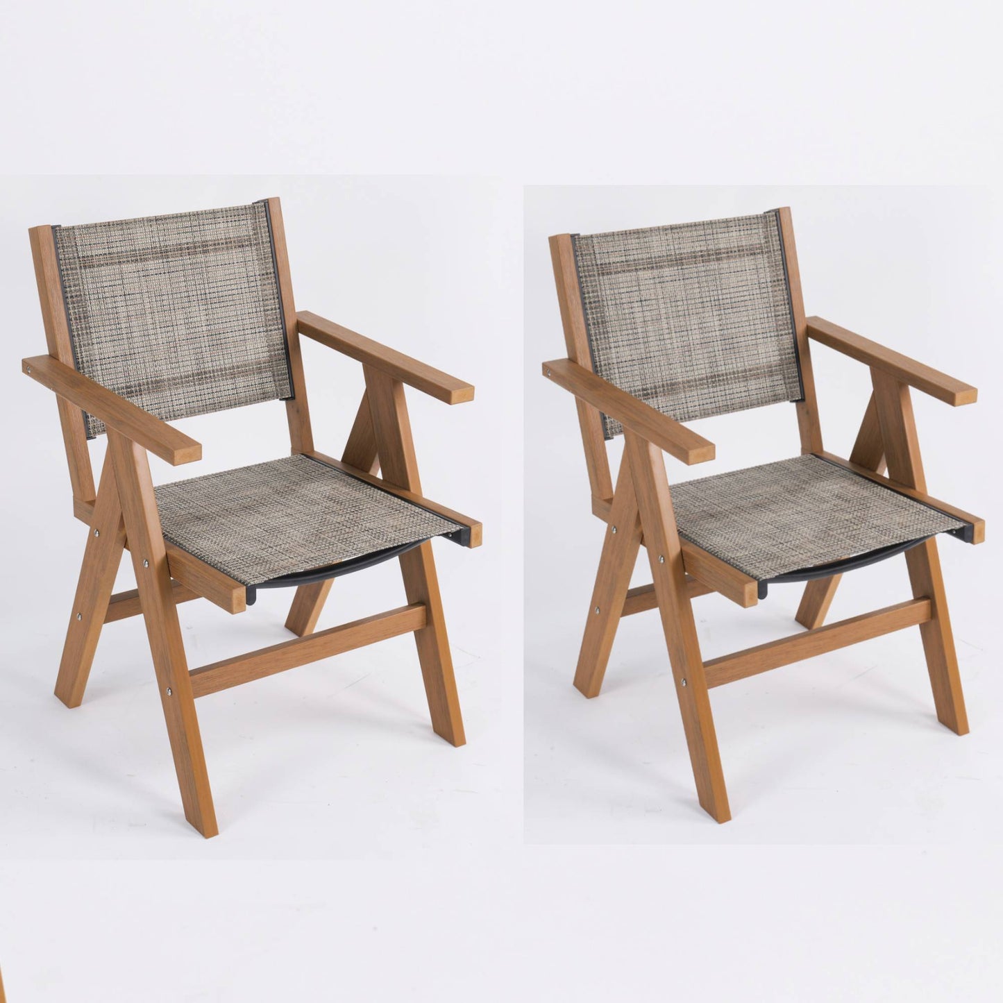 2 Piece HIPS Outdoor Dining Chair Set