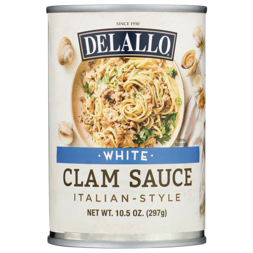DELALLO: White Clam Sauce, 10.5 oz