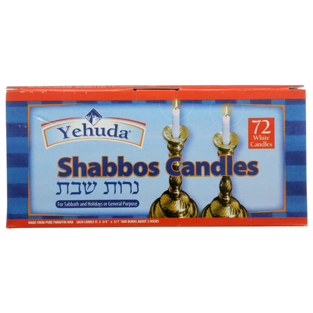 YEHUDA: Sabbath Candles, 72 pc