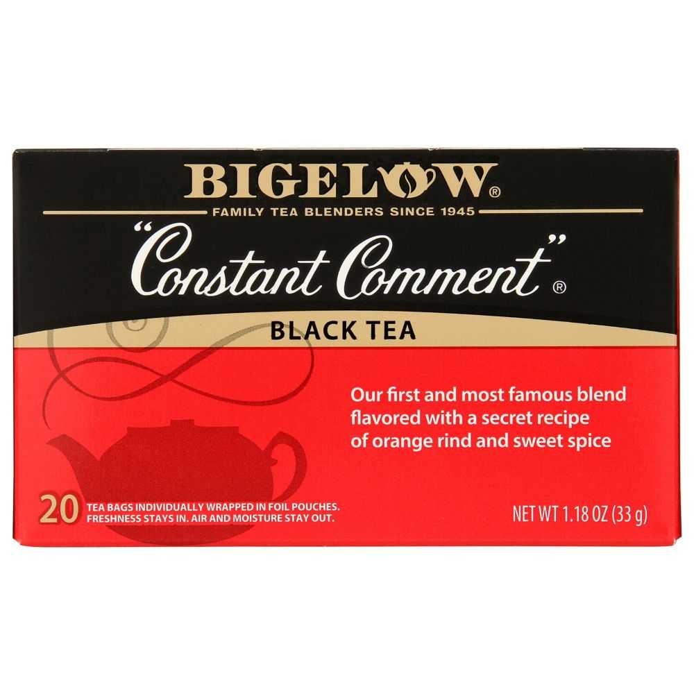BIGELOW: Constant Comment Black Tea - Classic Flavor in - 1.18 oz Bag