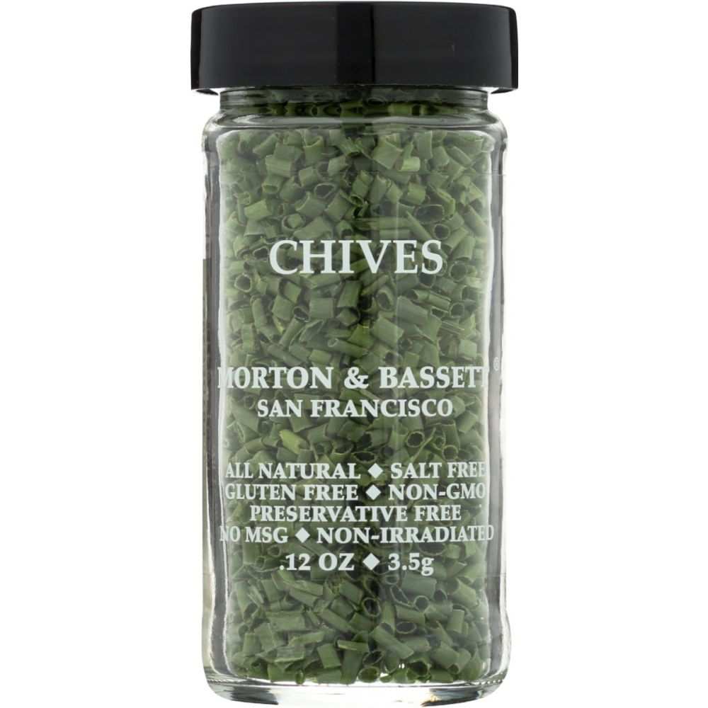 Morton & Bassett Chives - Fresh 0.12oz for Infusing| Flavorful Cooking