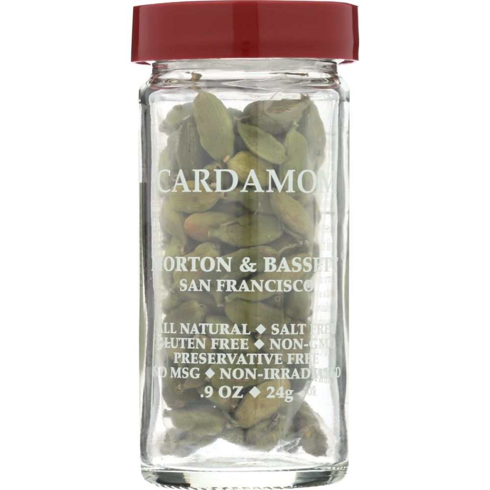 MORTON & BASSETT Cardamom, 0.9 oz - Fresh & Aromatic Spice Essentials