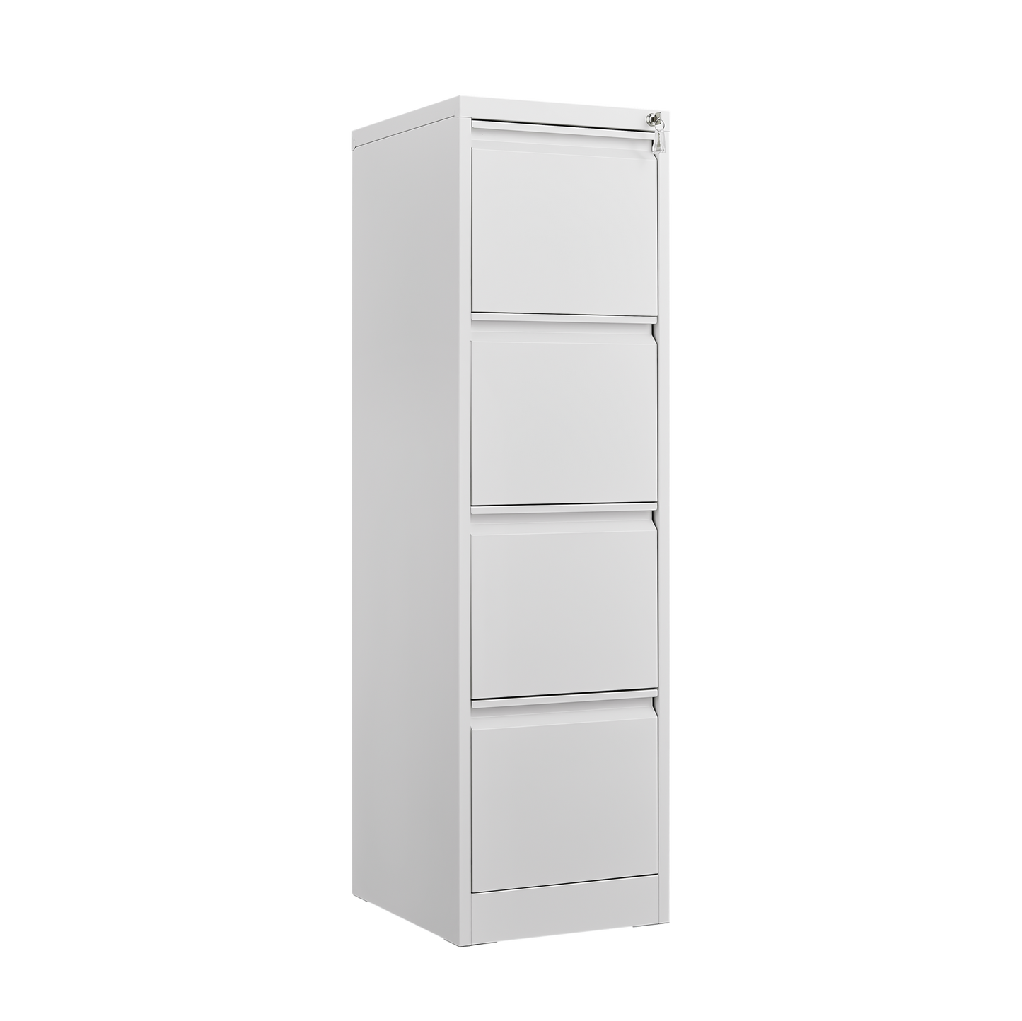 4 Drawer Vertical File Cabinet with Lock