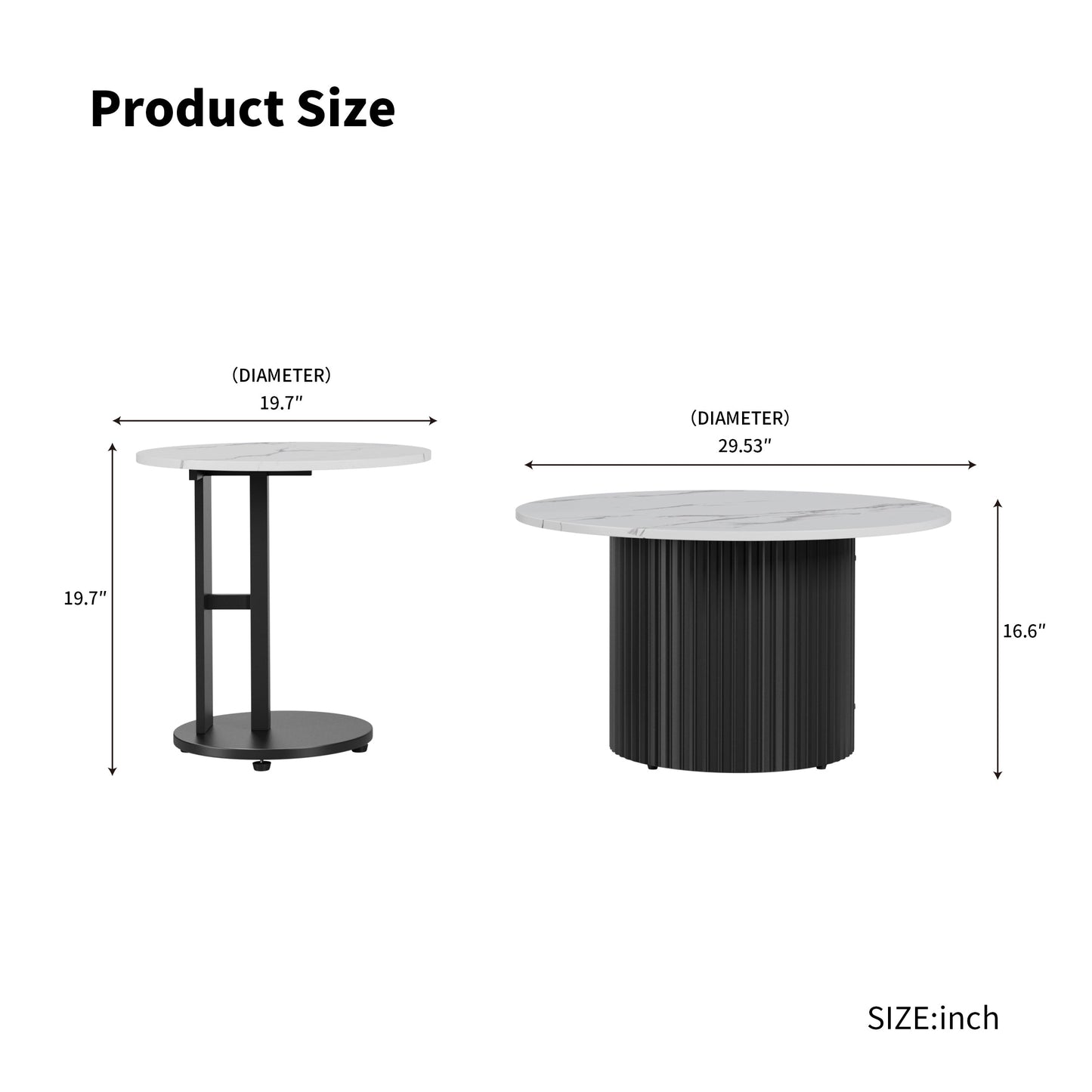 Coffee Table Set of 3
