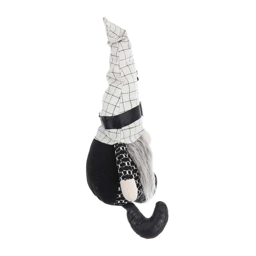 Set of 2 Fabric Sitting Gnome Decorations
