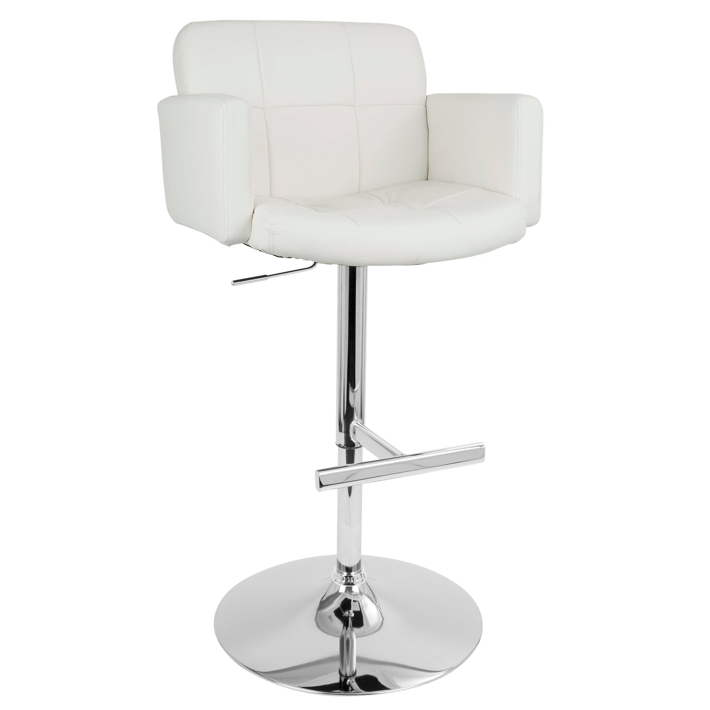 Stout Contemporary Adjustable Barstool with Swivel