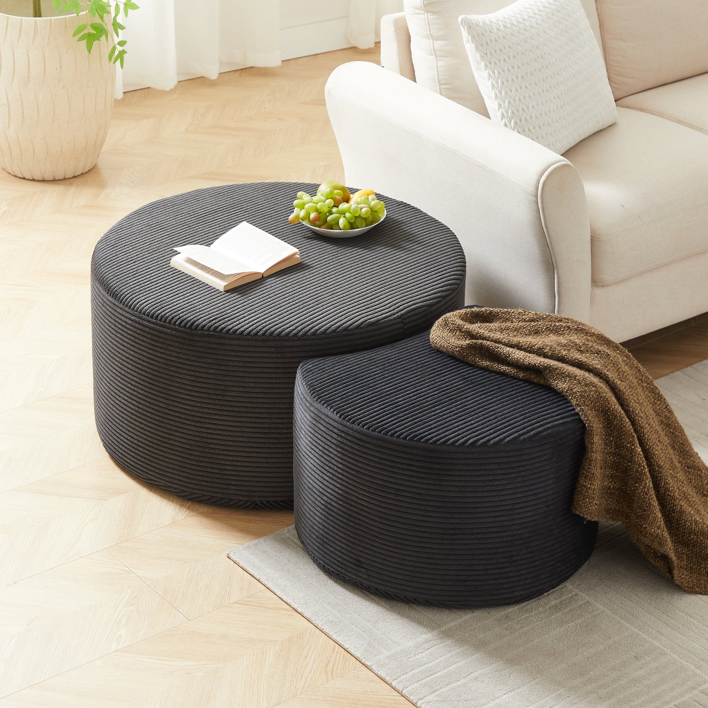 Nesting Coffee Table Set of 2