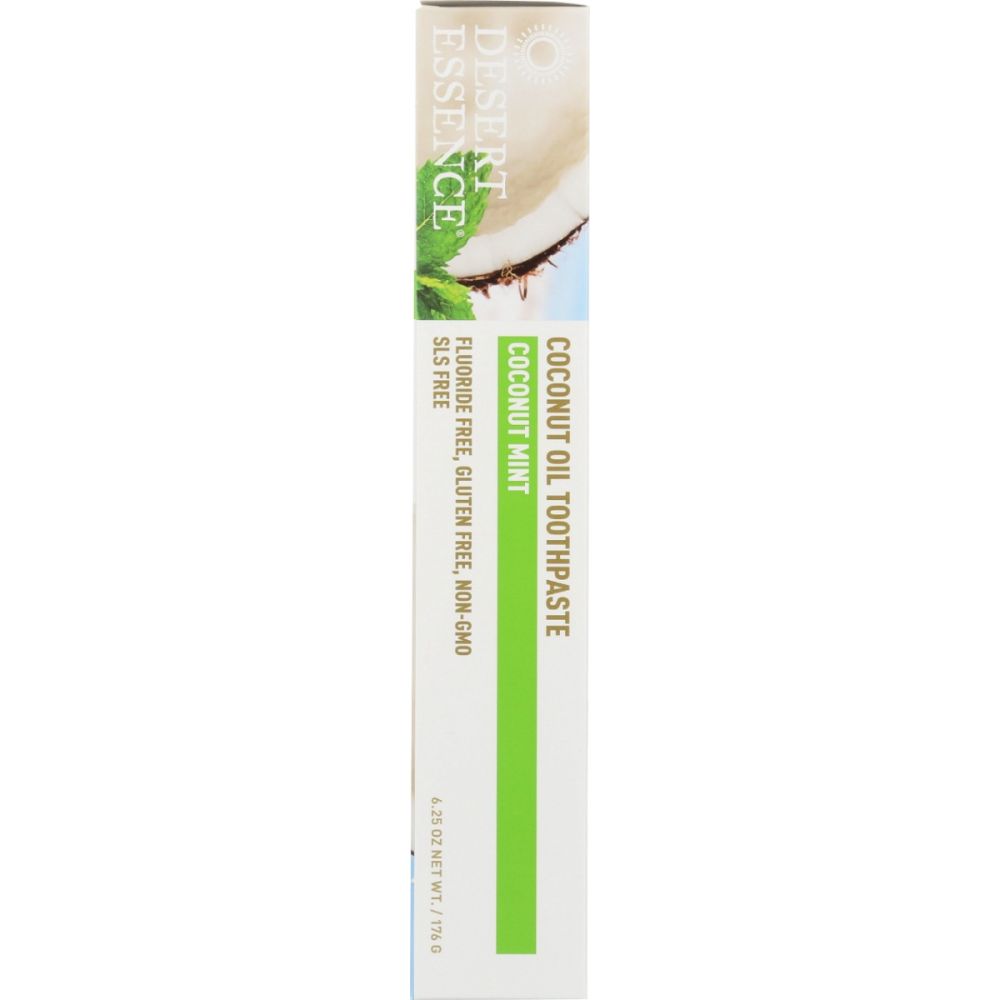 DESERT ESSENCE: Coconut Oil Toothpaste, 6.25 oz