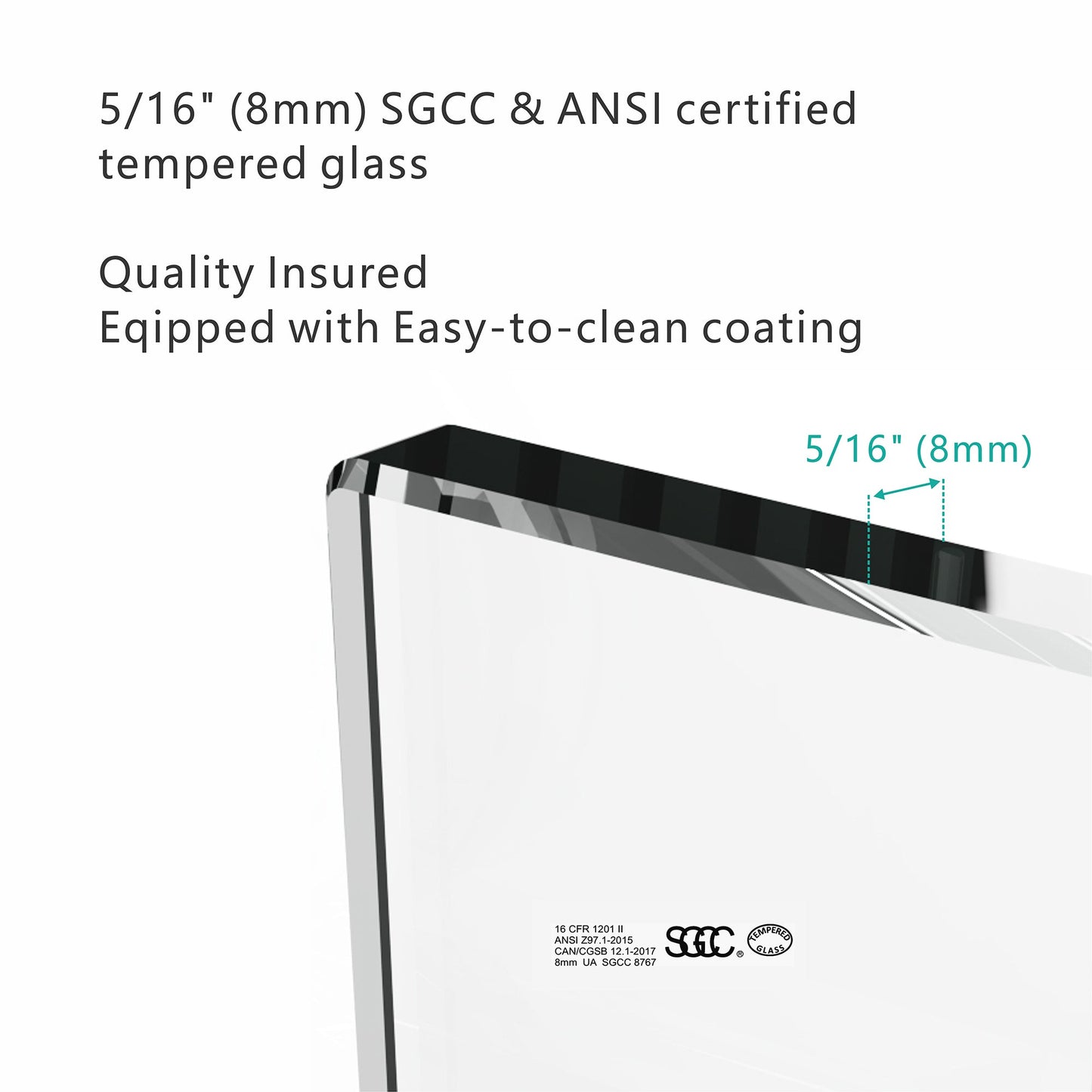 S-RM6076TB Sliding Shower Door