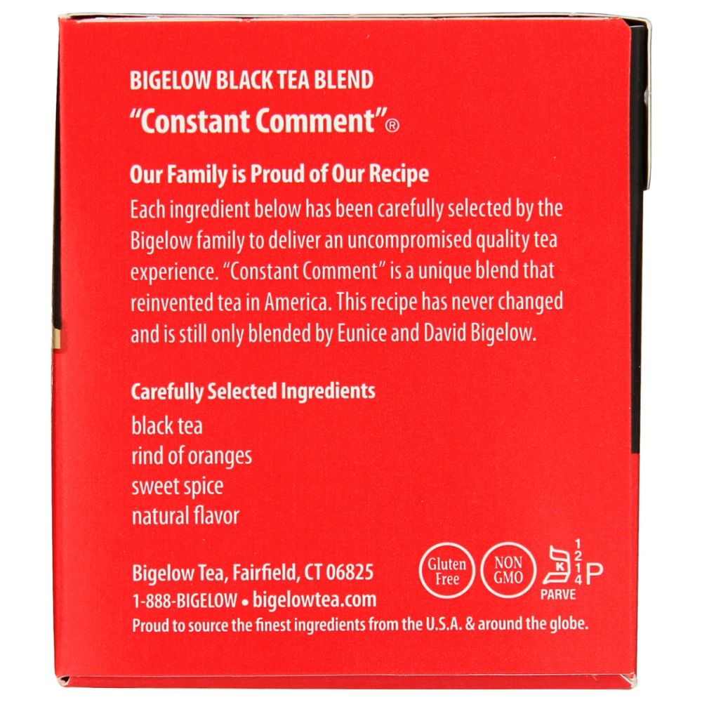 BIGELOW: Constant Comment Black Tea - Classic Flavor in - 1.18 oz Bag