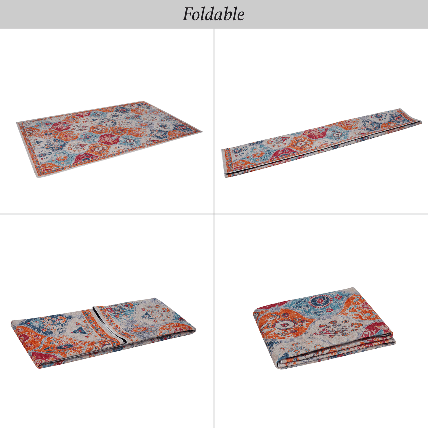 2x3 Machine Washable Area Rug
