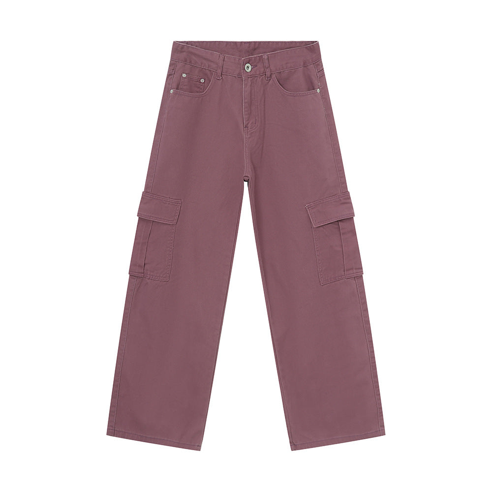 Wide Leg Cargo Jeans