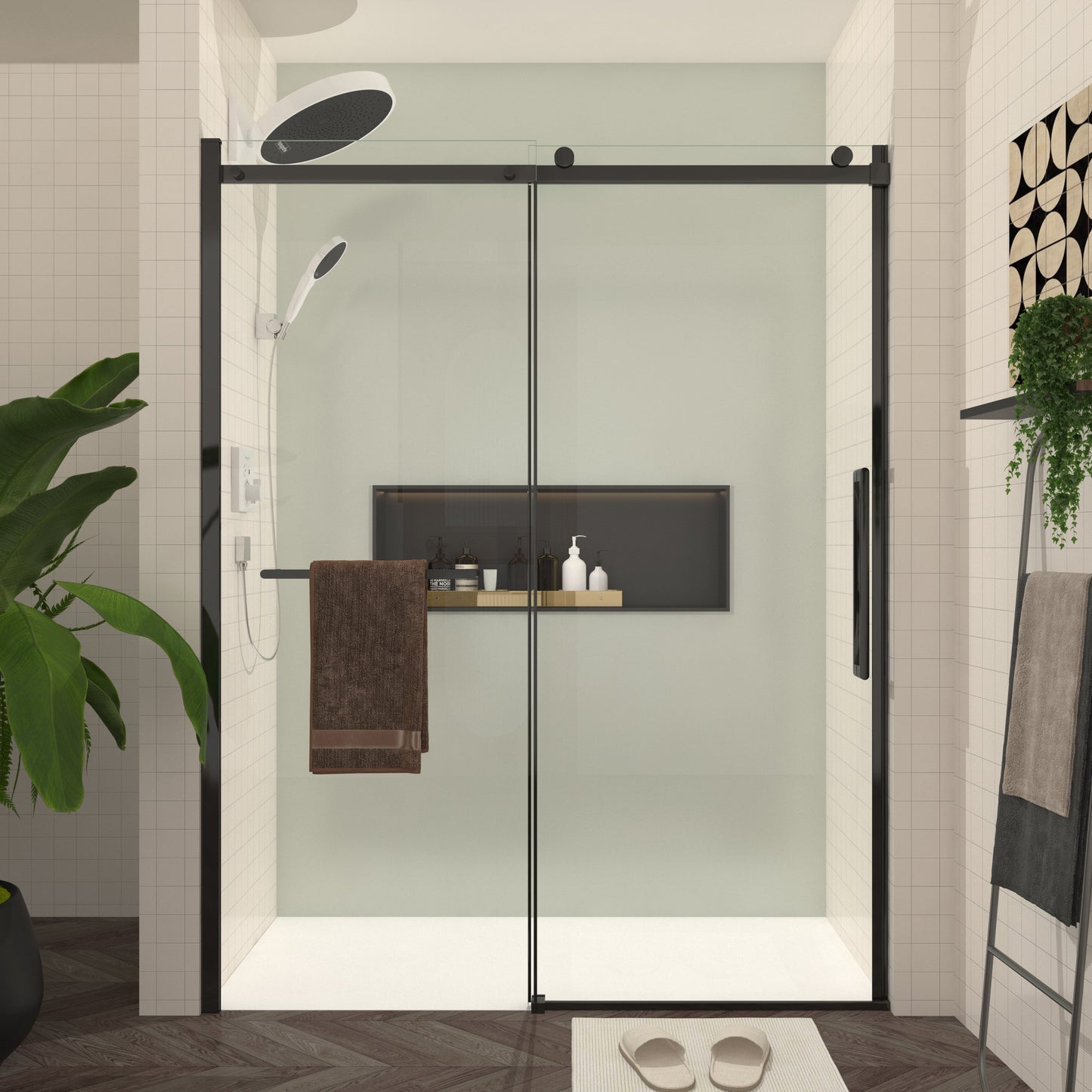 S-RM6076TB Sliding Shower Door