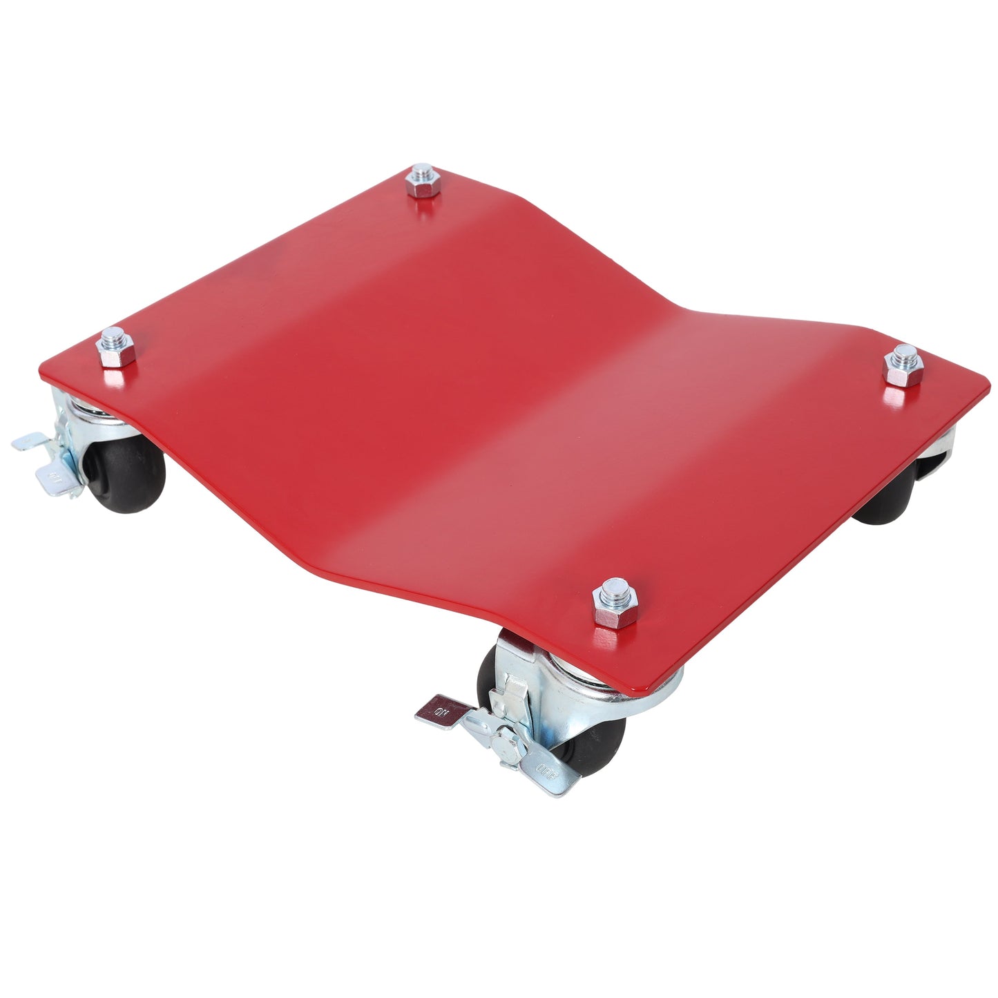 4-Pack 2500lbs Capacity Professional Steel Vehicle Dollies