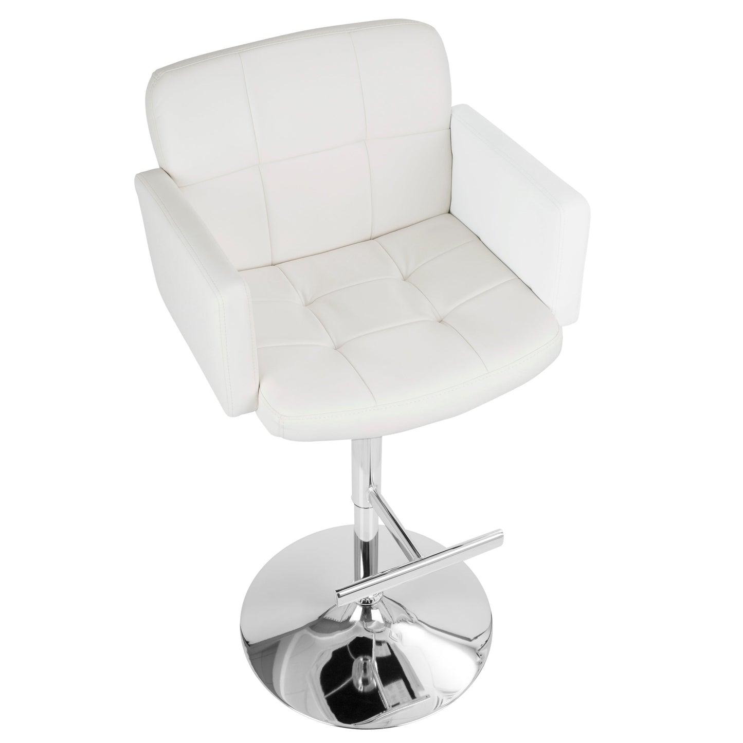 Stout Contemporary Adjustable Barstool with Swivel