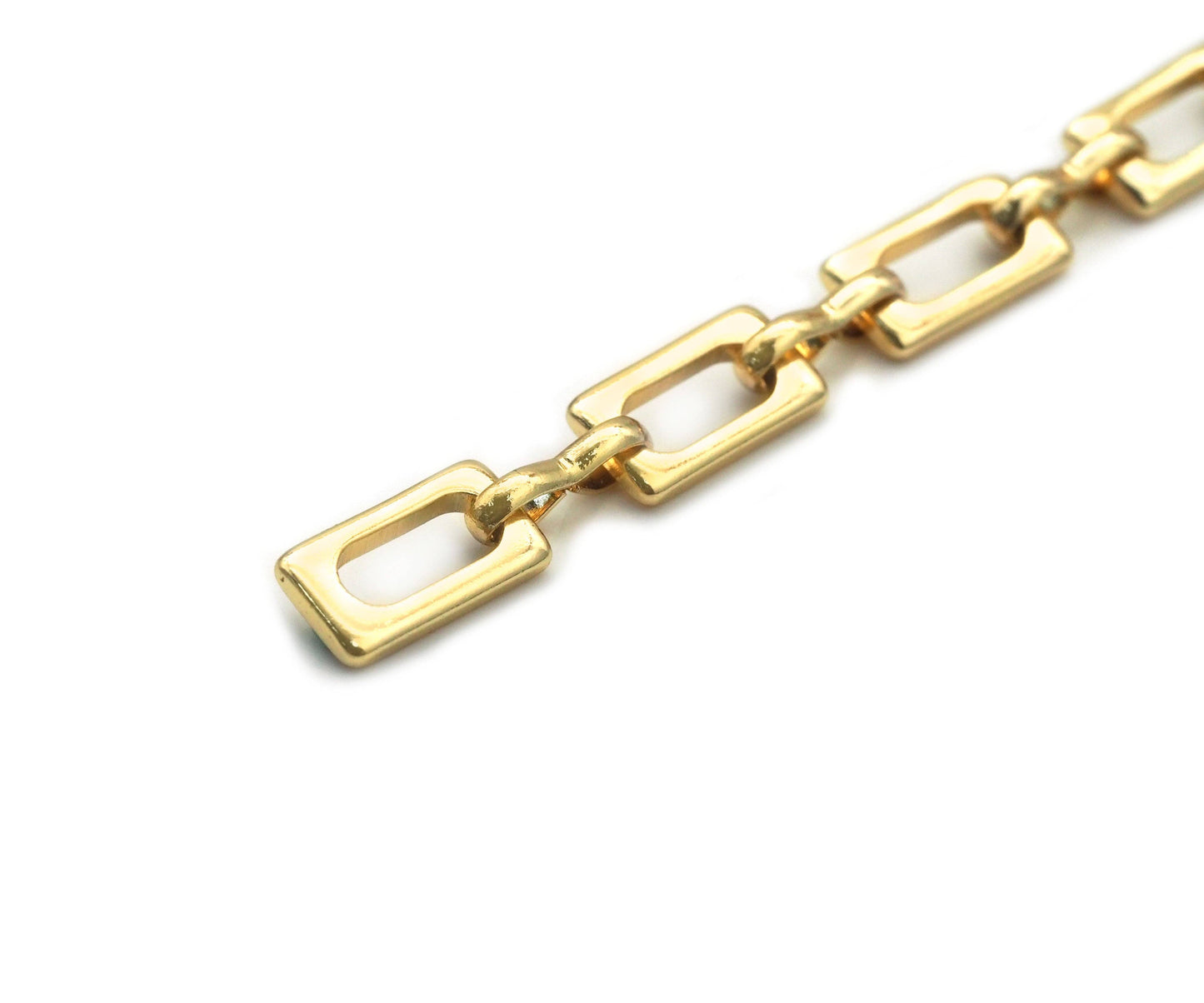 High Quality Rectangle Link Chain by Yard, sku#LS33