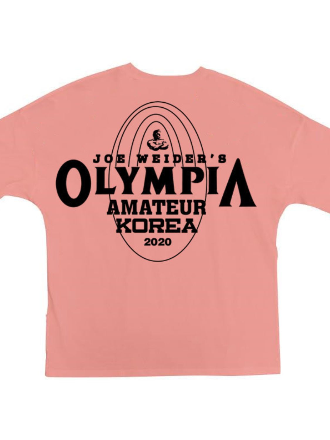 Men's Plus Size Letter Round Neck Short Sleeve T-Shirt