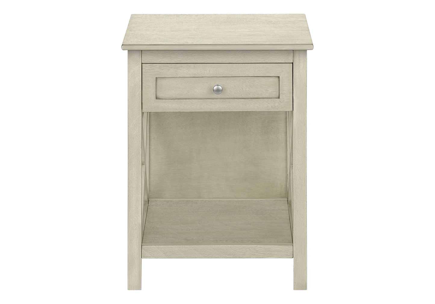 Antique 2-Tier Accent Table
