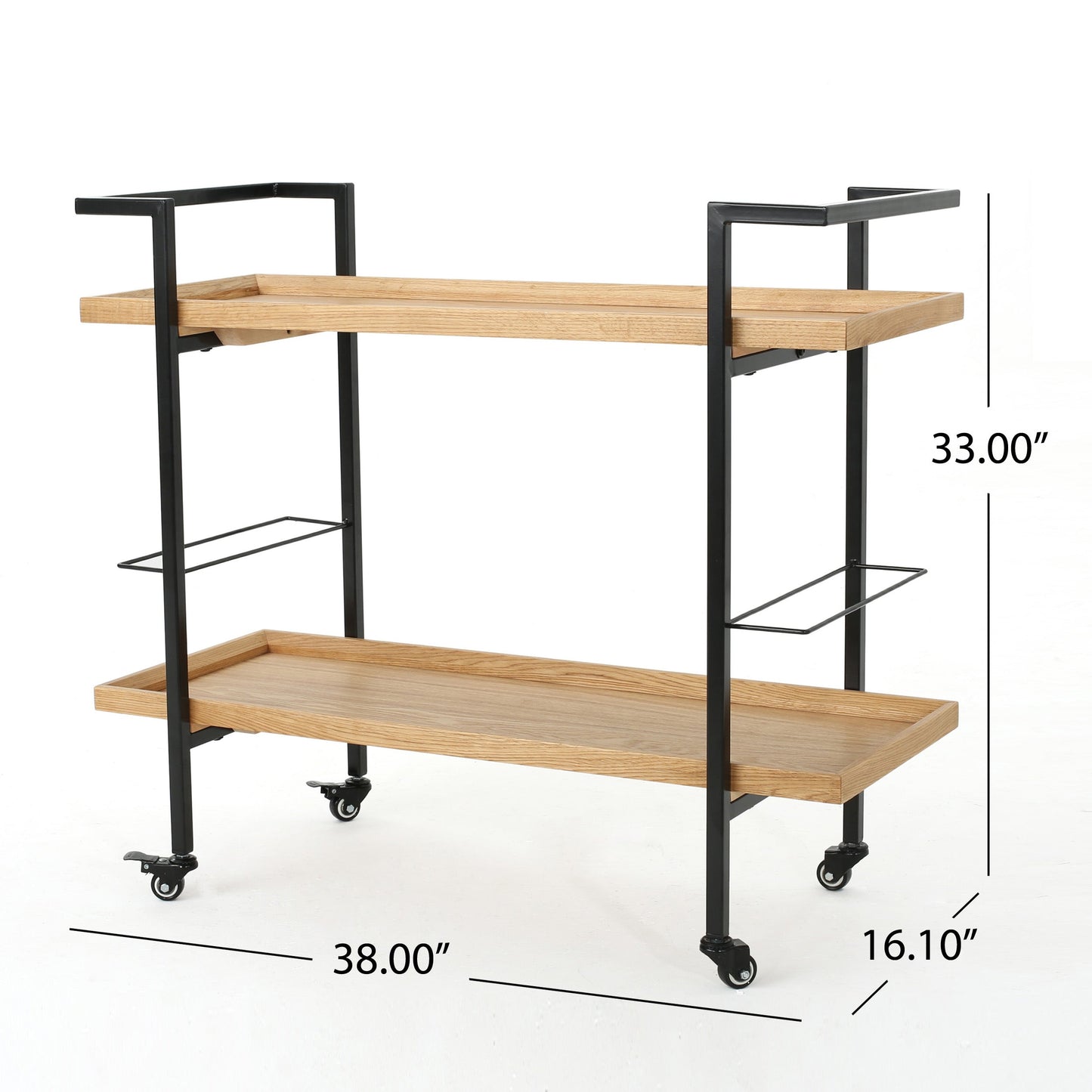 Modern Industrial Bar Cart