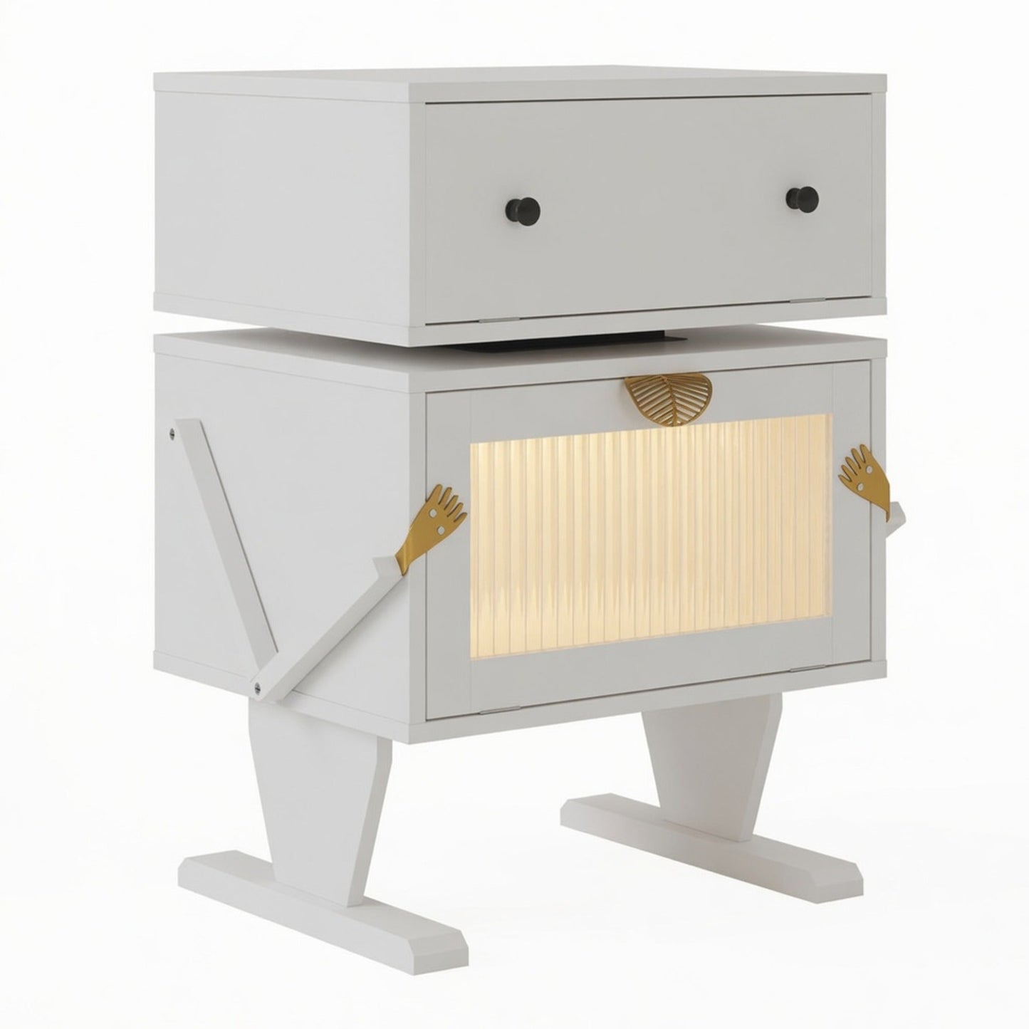 20.7" Wide Fun Robot Nightstand