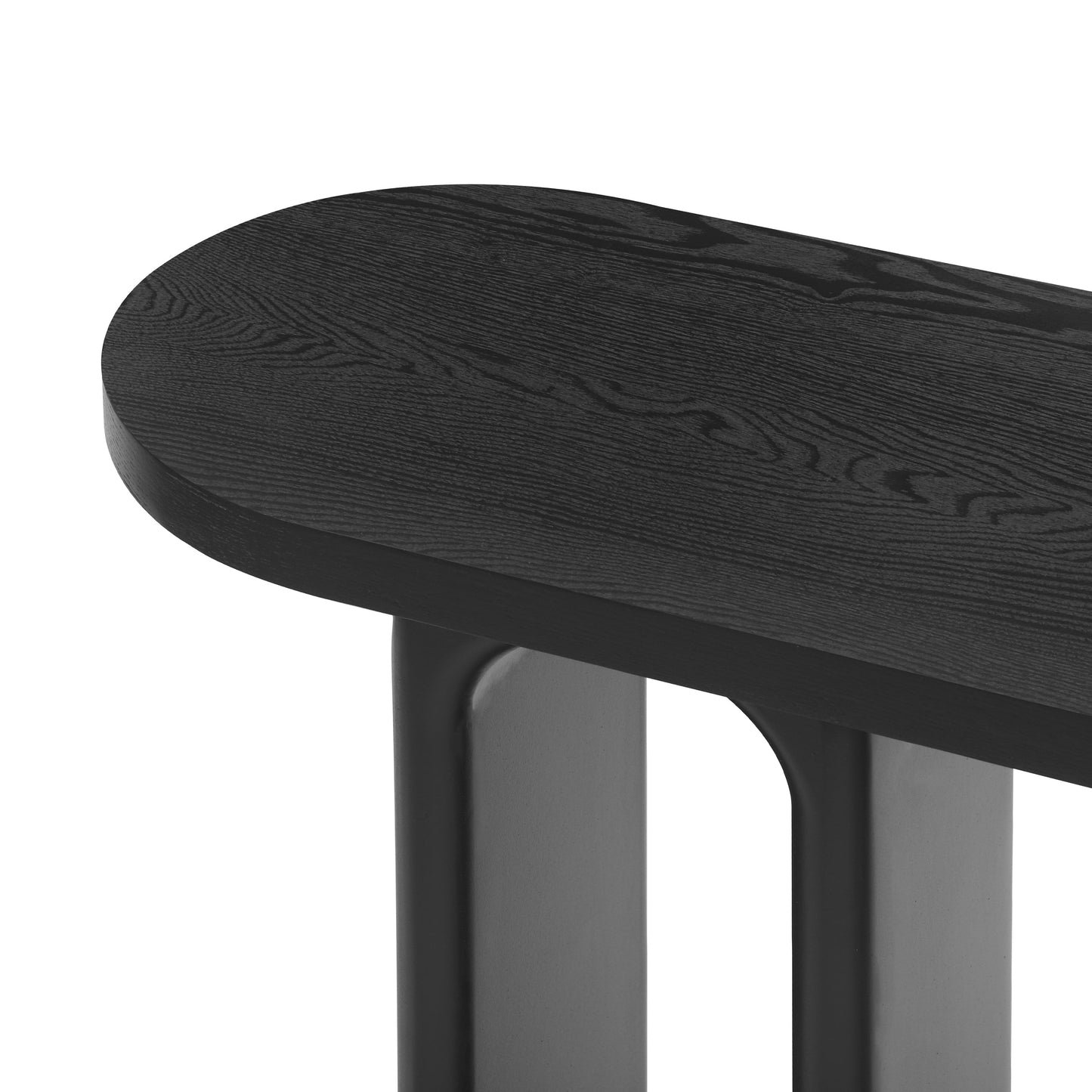 50" Modern Art Sculptural Console Table