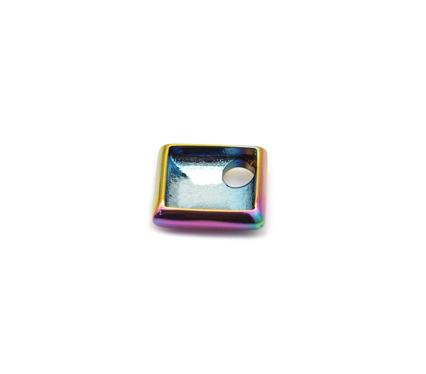Rainbow Heart Moon Diamond Star Charm, sku# LX171