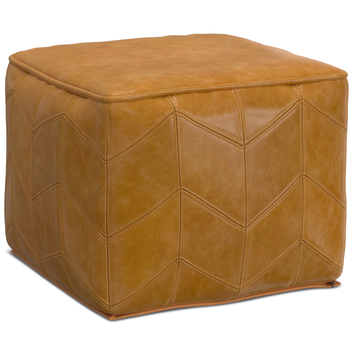 Morden 18 Inch Wide Square Pouf