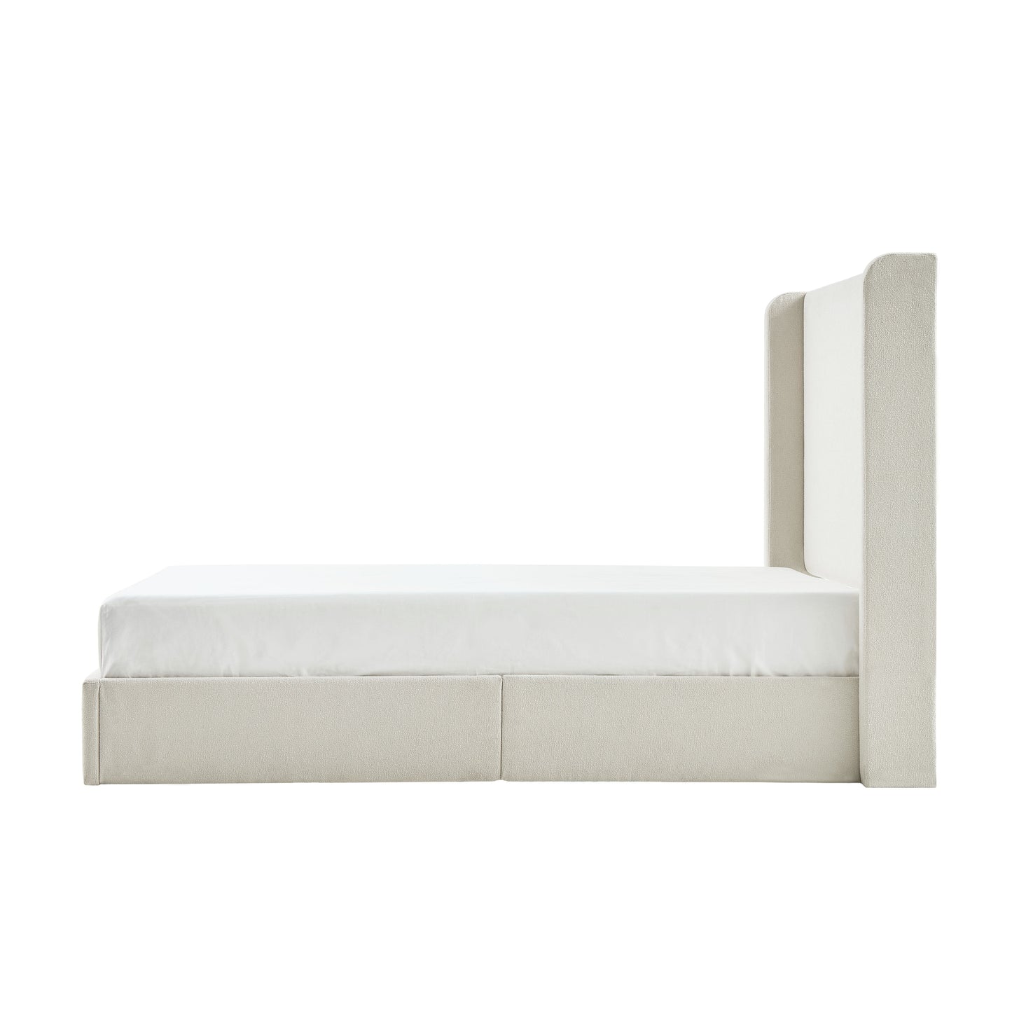 Carmen Upholstered Wingback Bed Frame