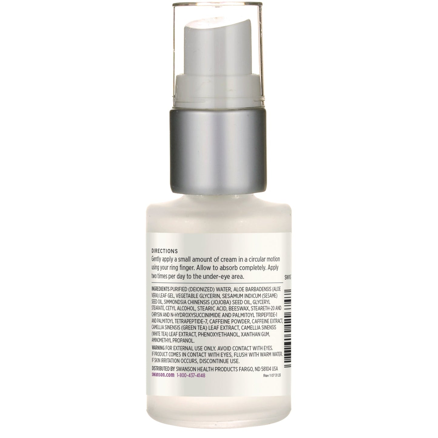 Revitalizing Eye Cream with Caffeine