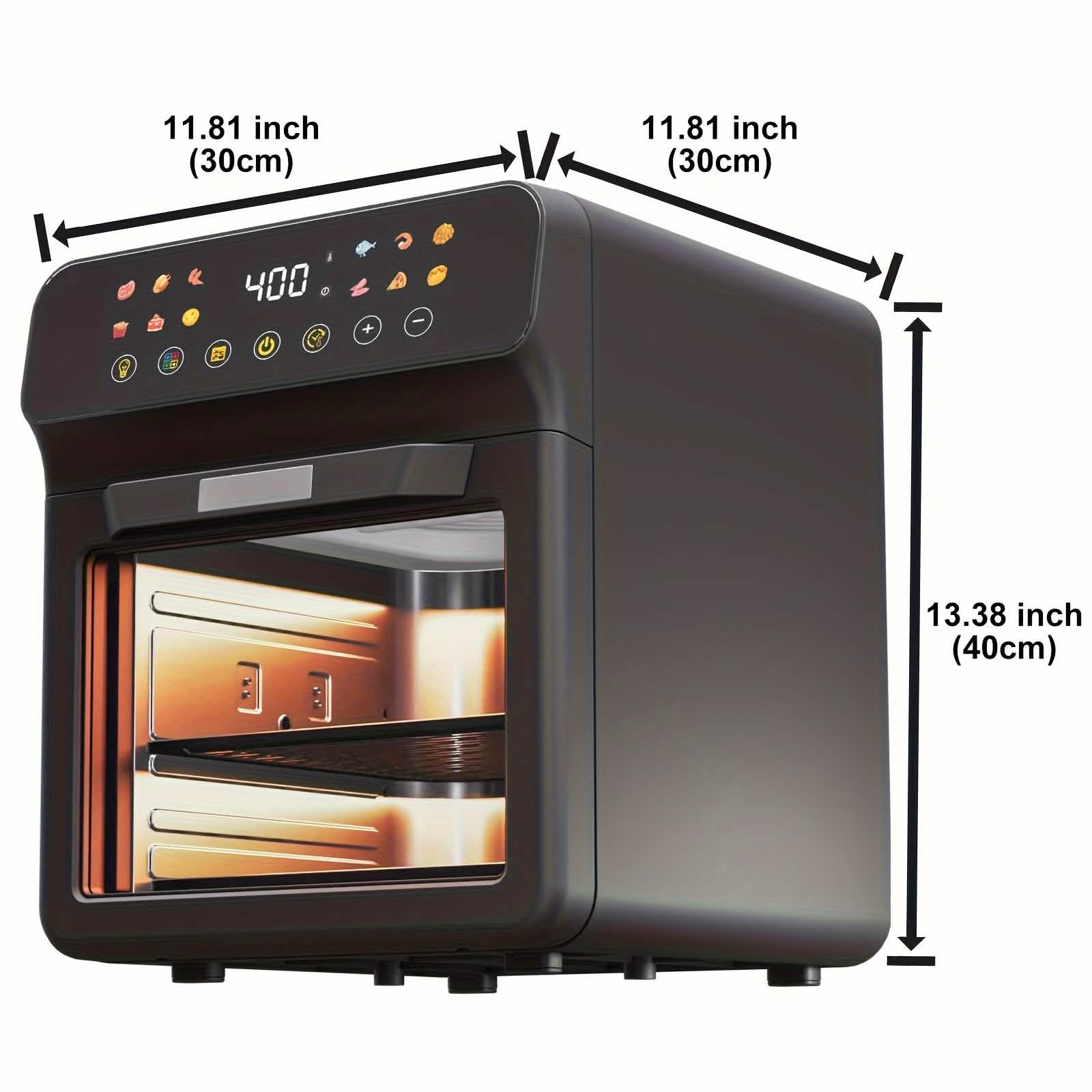 12QT 12-in-1スマートエアフライヤーオーブン