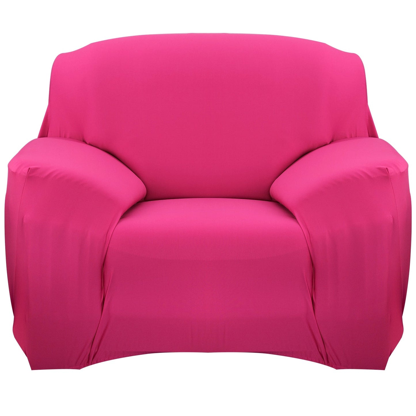 Printed Stretch Sofa Cover for 1-Seater - Slim Fit