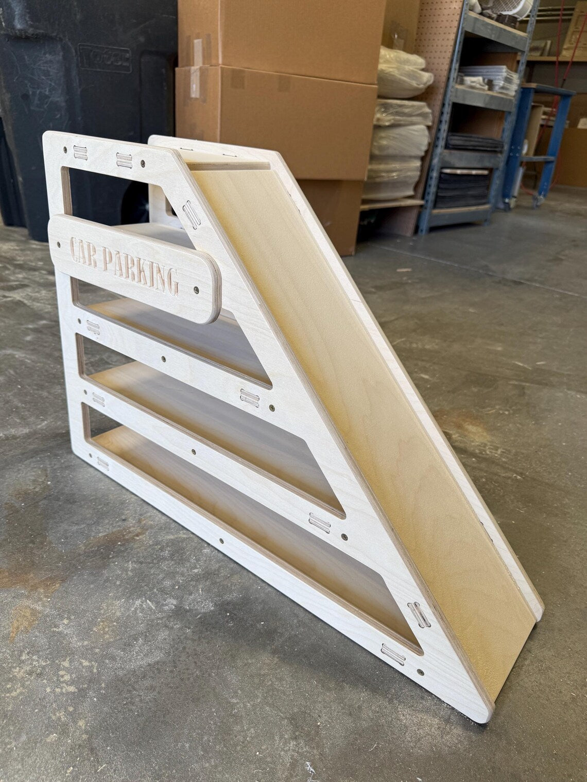 CAMDEN- Toy Car Storage + Ramp