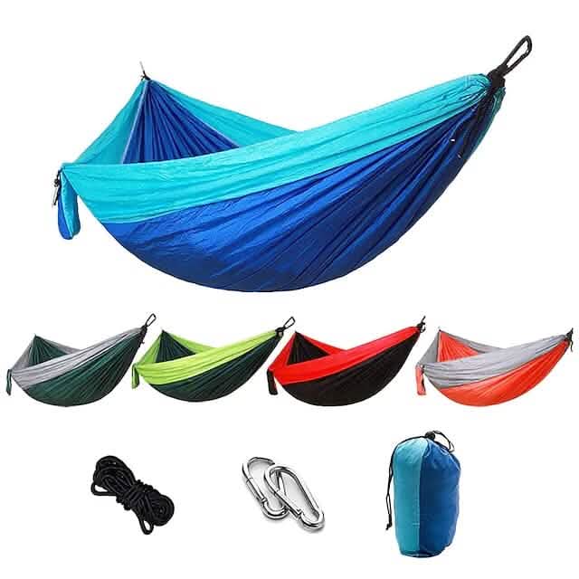 Hamac de camping extérieur portable respirant séchage rapide ultraléger