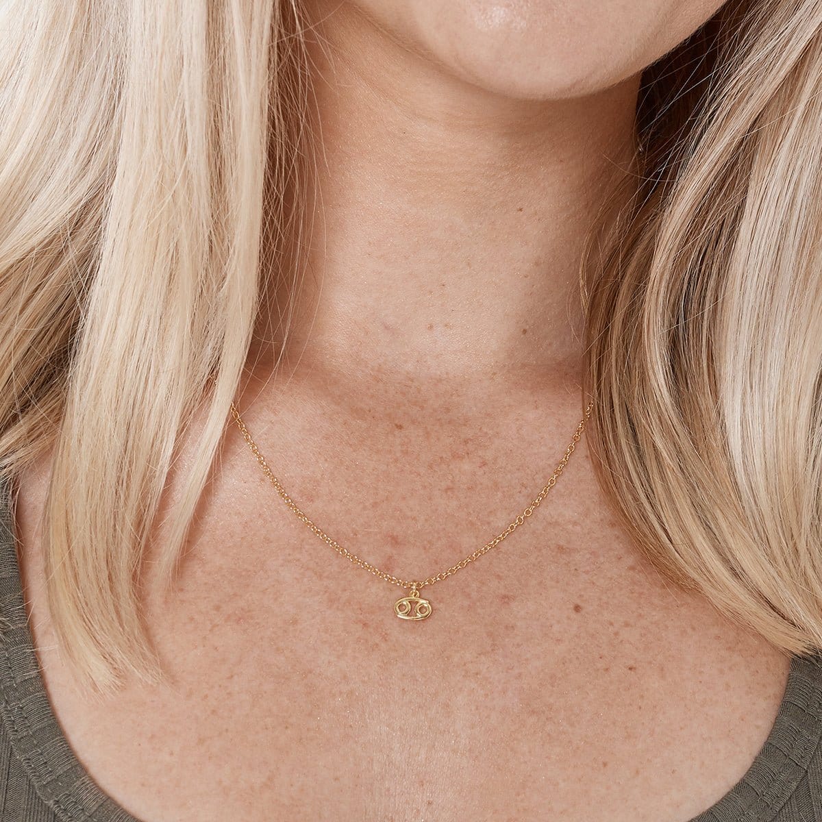 Cancer Zodiac Deity Necklace