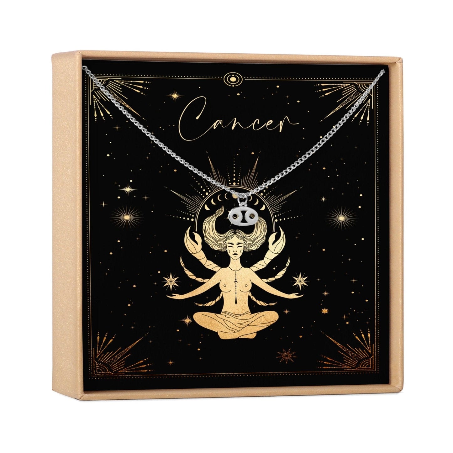 Cancer Zodiac Deity Necklace