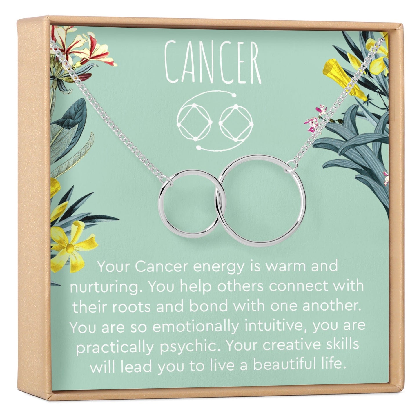 Cancer Zodiac Gift Necklace