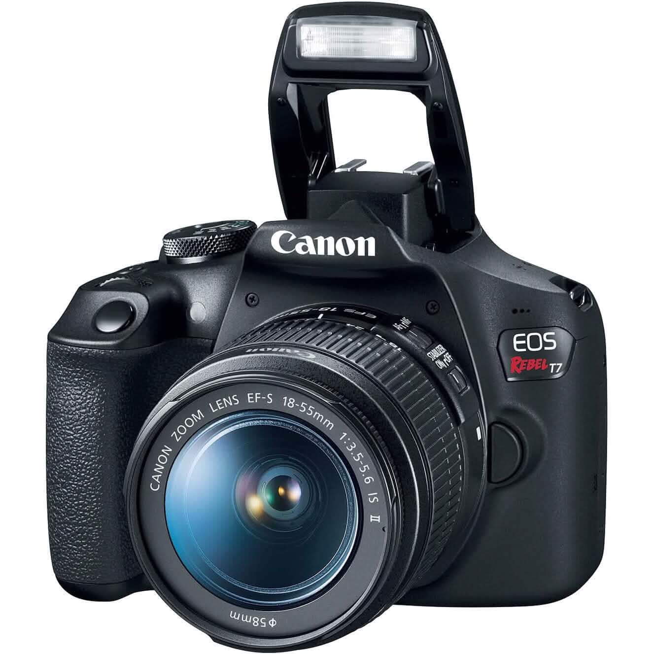 Canon EOS Rebel T7 DSLRカメラ 18-55mmレンズ付き（リファービッシュ品）