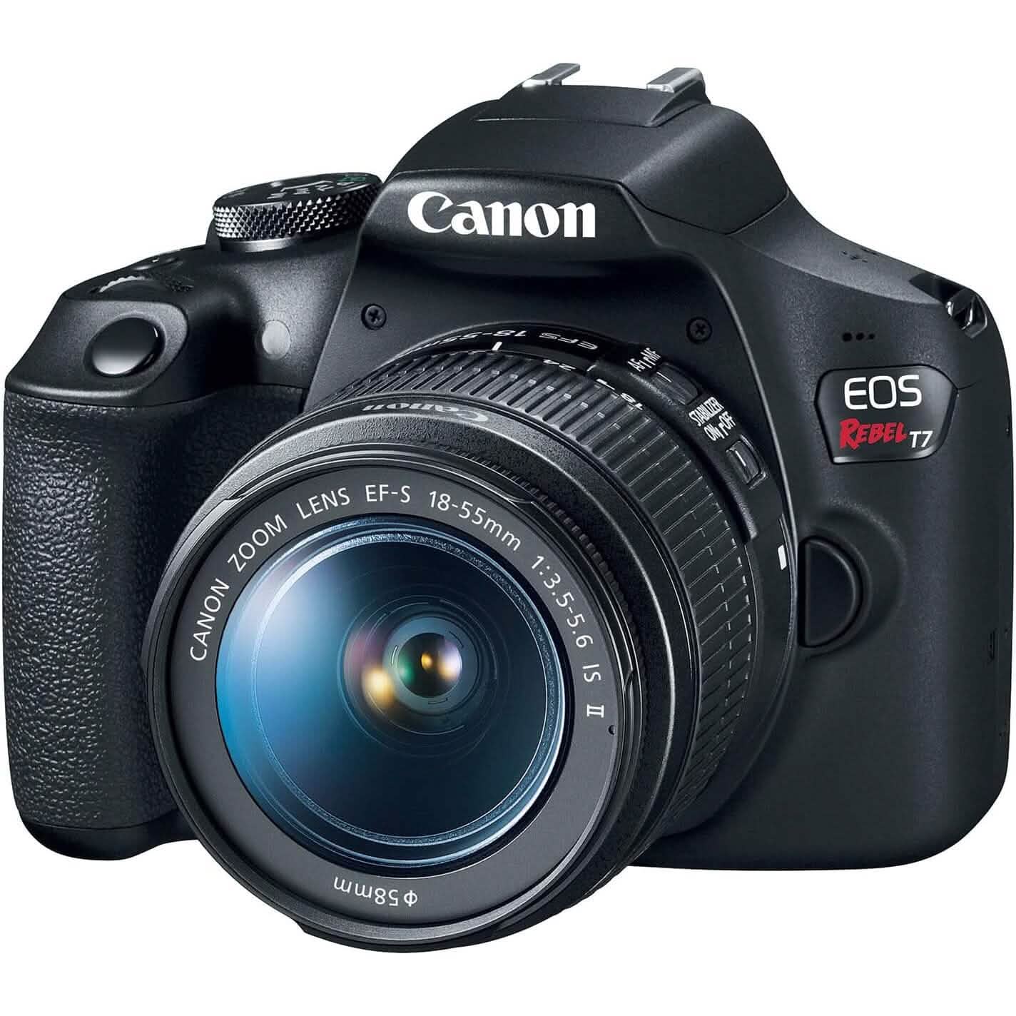 Canon EOS Rebel T7 DSLRカメラ 18-55mmレンズ付き（リファービッシュ品）