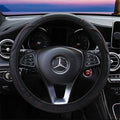 Car Auto Steering Wheel Cover Carbon Fibre Breathable Anti-slip Protector