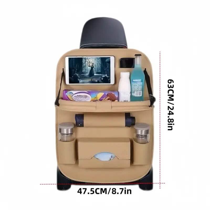 車用後部座席オーガナイザー吊り下げ収納バッグ