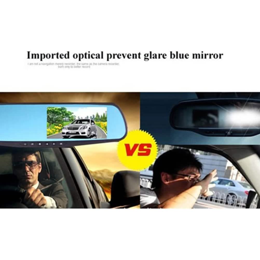 Rétroviseur de voiture avec enregistreur vidéo intégré