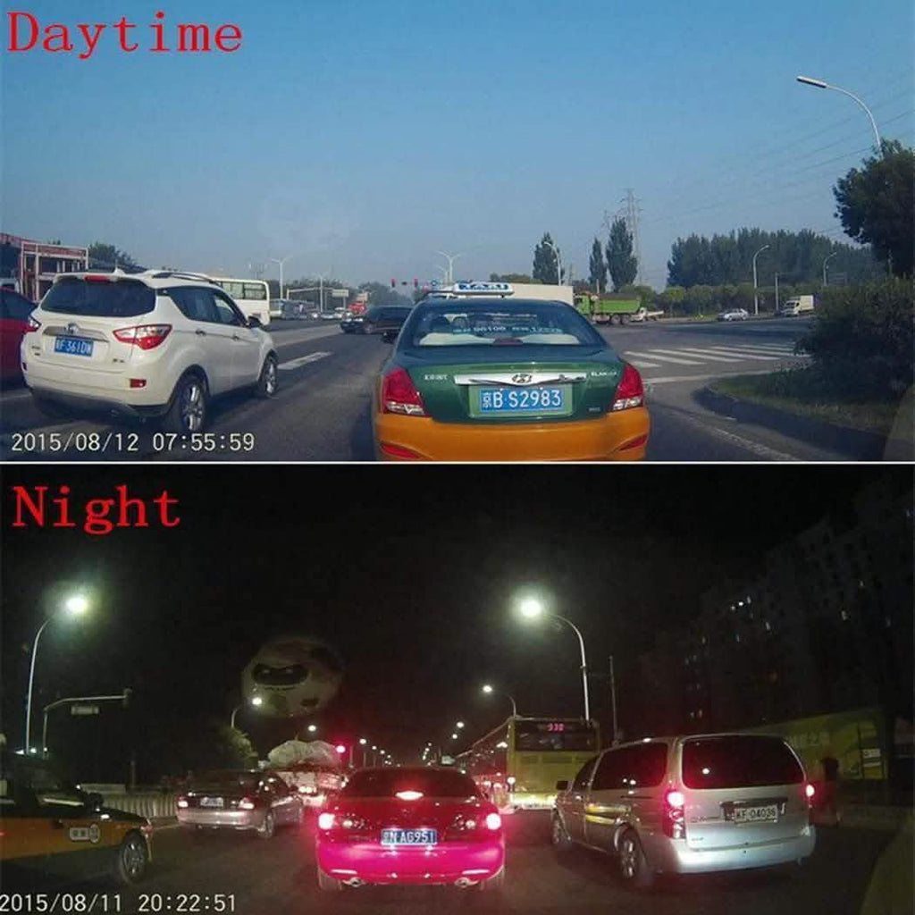 Rétroviseur de voiture avec enregistreur vidéo intégré