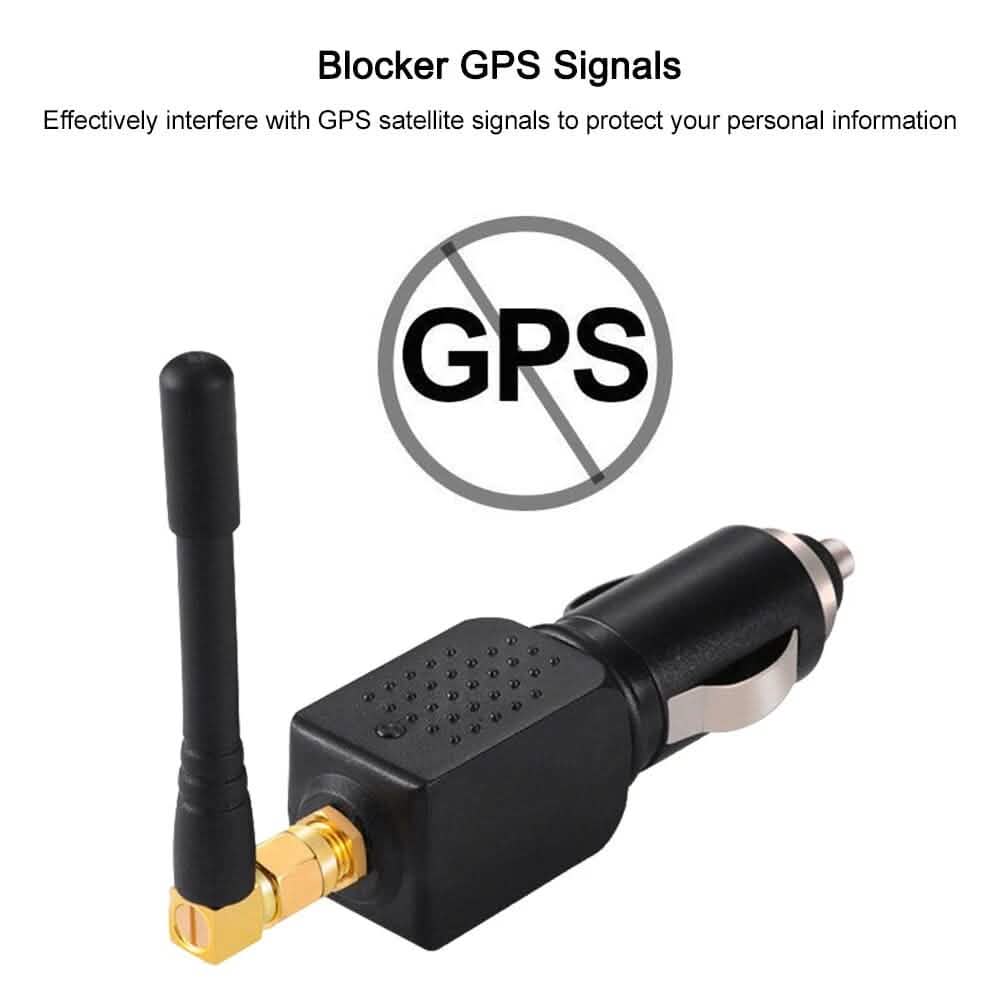 Intercepteur GPS de voiture Alimentation allume-cigare de voiture