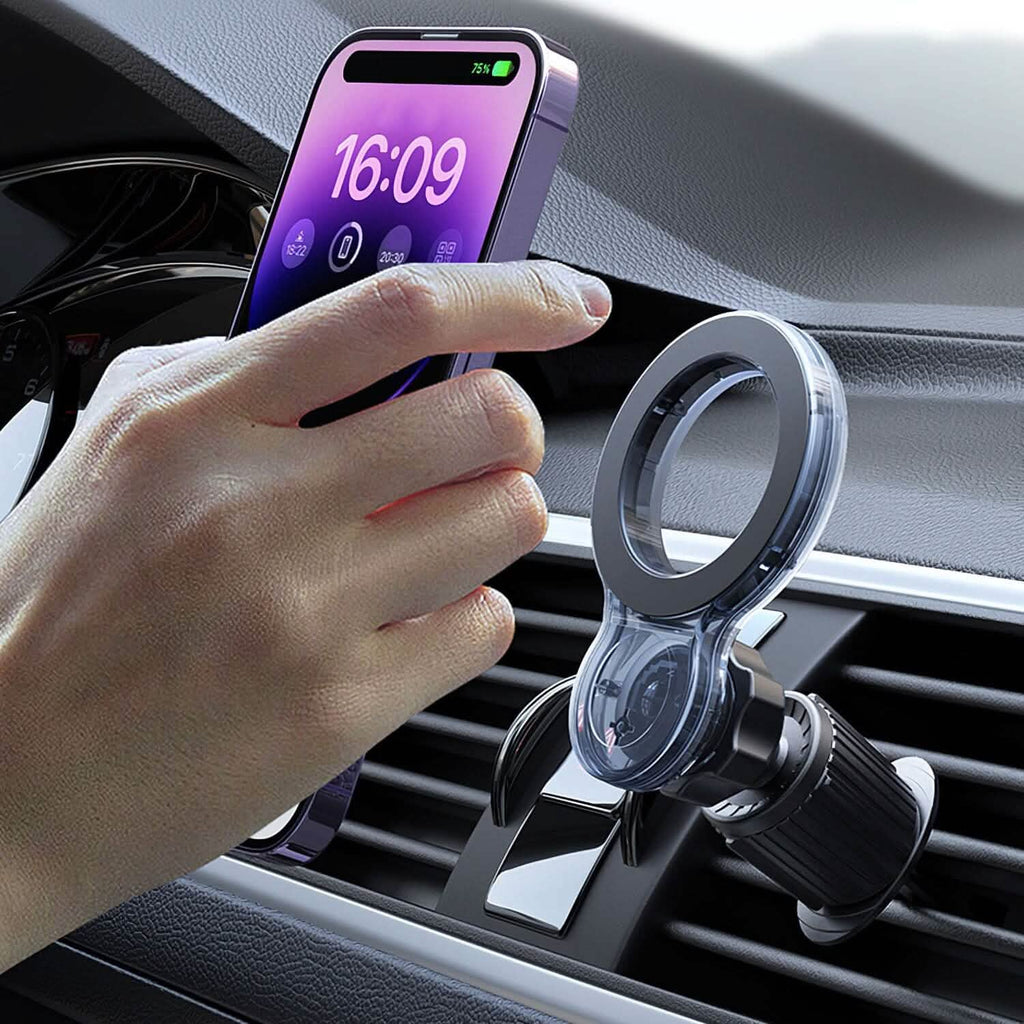 Car Mount Magnetic Phone Holder For Car 360° Rotation